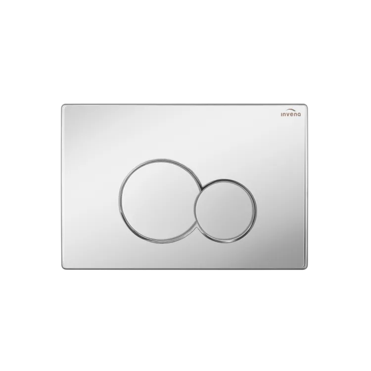 Invena Przycisk spłukujący do stelaża podtynkowego 601 chrom CC-01-001-S