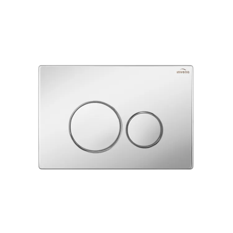 Invena Przycisk spłukujący do stelaża podtynkowego 604 chrom CC-04-001-S