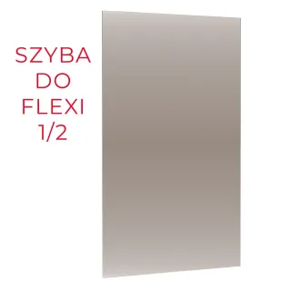 Rea ŚCIANKA PRYSZNICOWA FLEXI 130 cm BROWN 1/2 REA-K9989