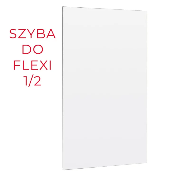 Rea ŚCIANKA PRYSZNICOWA FLEXI 140 cm TRANSPARENT 1/2 REA-K9977