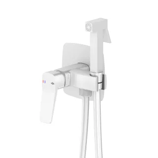 KFA Armatura MALAGA WHITE bateria bidetowa podtynkowa...