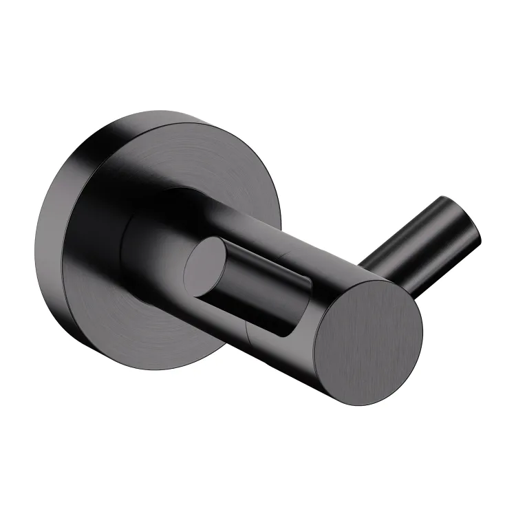 Omnires MODERN PROJECT haczyk podwójny, antracyt szczotkowany MP60120AT