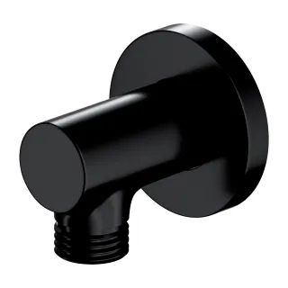 Omnires przyłącze kątowe, czarny półmat S008BL