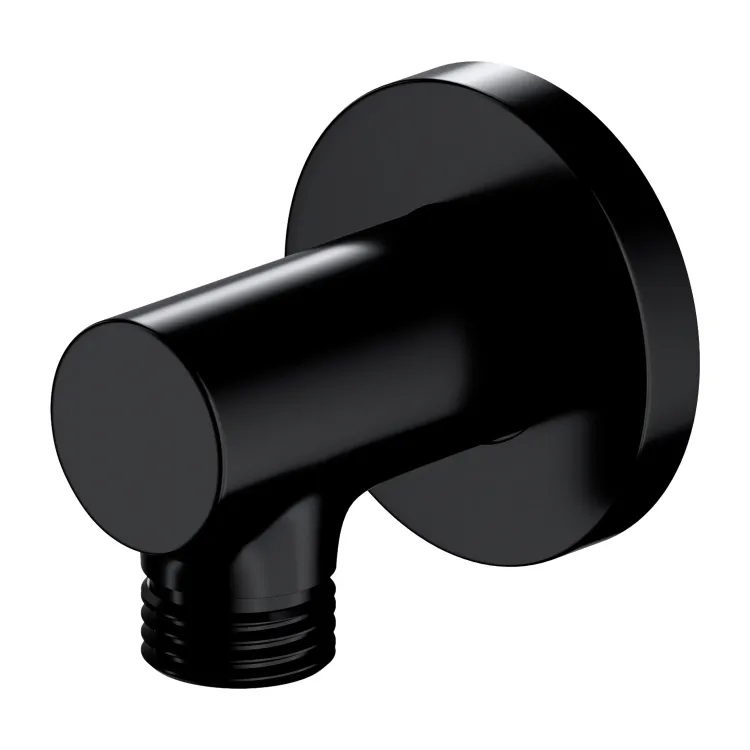 Omnires przyłącze kątowe, czarny półmat S008BL