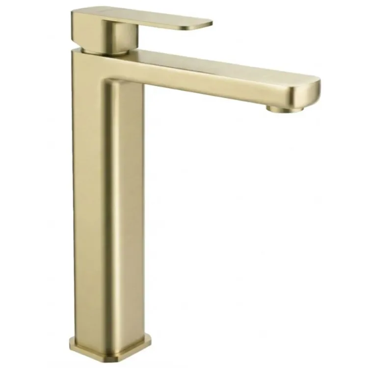 Rea BATERIA UMYWALKOWA ARLO ZŁOTA SZCZOTKOWANA WYSOKA REA-B0977