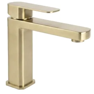 Rea BATERIA UMYWALKOWA ARLO ZŁOTA SZCZOTKOWANA NISKA...