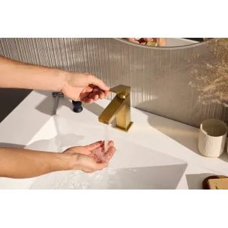 KFA Armatura LOGON BRUSHED LIGHT GOLD bateria umywalkowa 5132-815-39