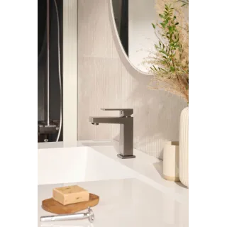 KFA Armatura LOGON GUN METAL GREY bateria umywalkowa 5132-815-61