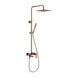 KFA Armatura LOGON BRUSHED ROSE GOLD deszczownia z...