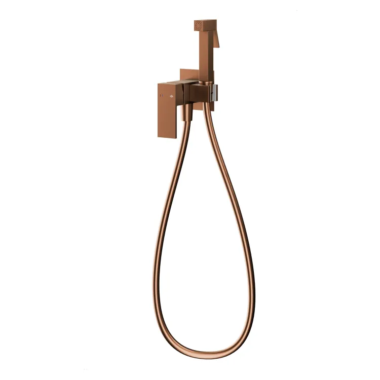 KFA Armatura LOGON BRUSHED ROSE GOLD bateria bidetowa podtynkowa 5139-512-34