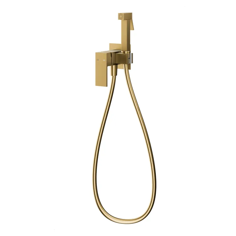 KFA Armatura LOGON BRUSHED LIGHT GOLD bateria bidetowa podtynkowa 5139-512-39