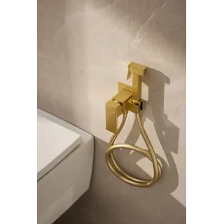 KFA Armatura LOGON BRUSHED LIGHT GOLD bateria bidetowa podtynkowa 5139-512-39