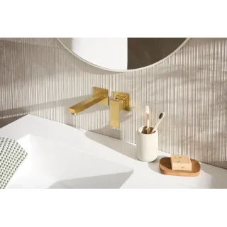 KFA Armatura LOGON BRUSHED LISHT GOLD bateria umywalkowa podtynkowa 5139-810-39