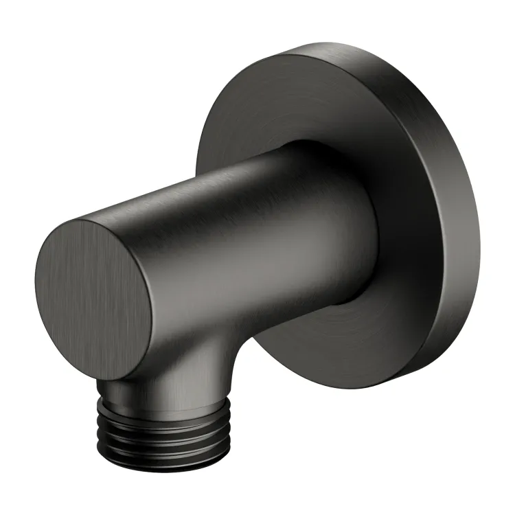 Omnires przyłącze kątowe, grafit szczotkowany S008GR