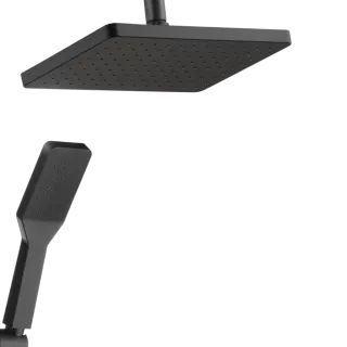 Invena DESZCZOWNIA AMFISA CZARNA AU-39-004-K