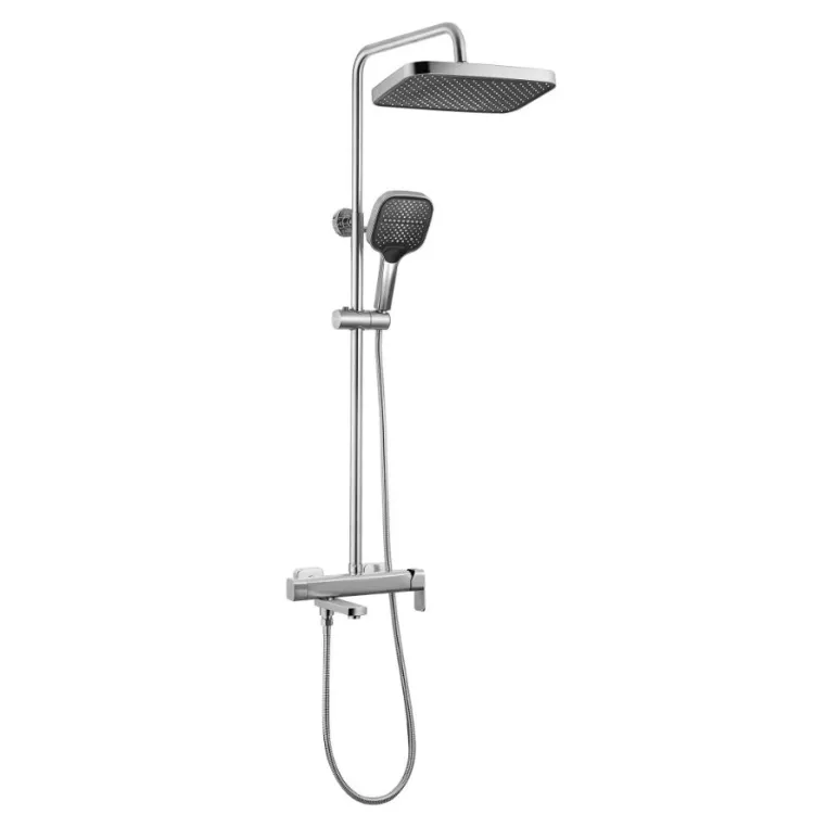 Rea ZESTAW NATRYSKOWY ARLO NIKIEL SZCZOTKOWANY REA-P7340