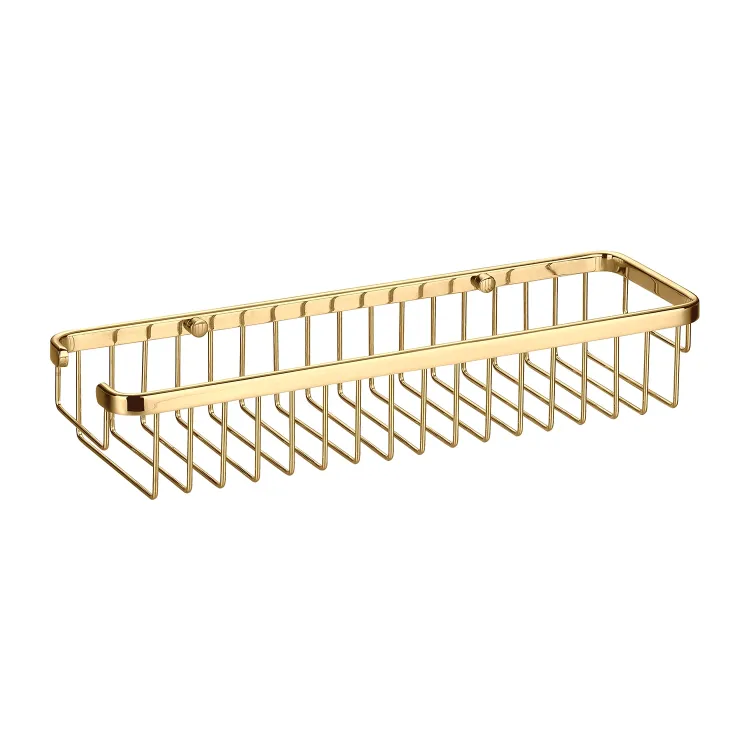 Omnires UNI koszyk prysznicowy, 36 x 7 x 11 cm, złoty połysk 8963AGL