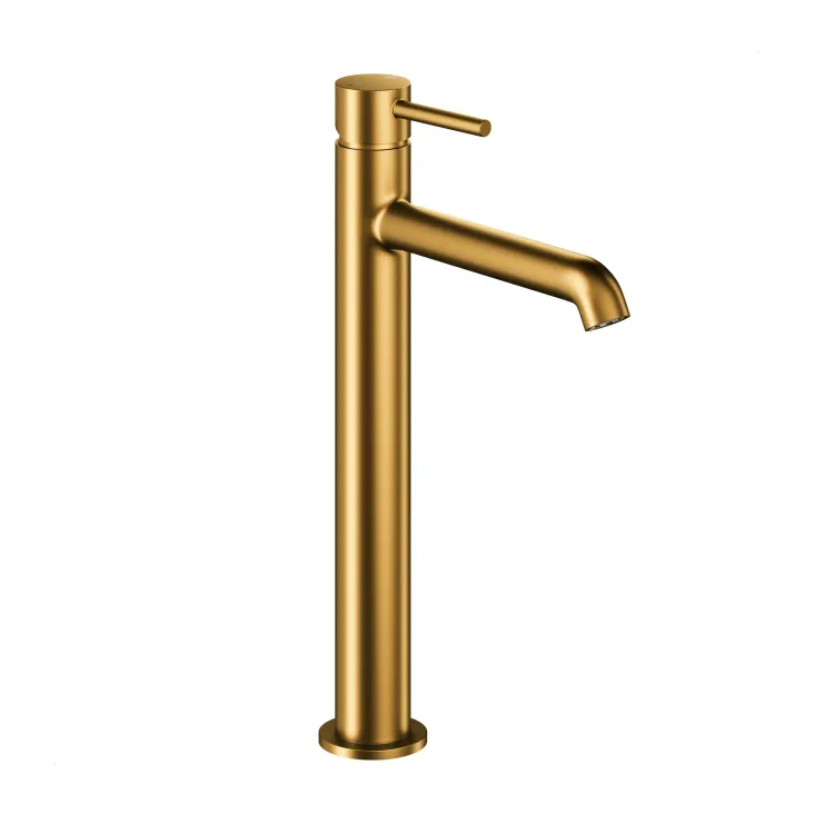 KFA Armatura MOZA MINI BRUSHED GOLD bateria umywalkowa nablatowa 5032-632-31