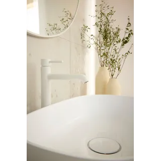 KFA Armatura MOZA MINI WHITE bateria umywalkowa nablatowa 5032-632-44