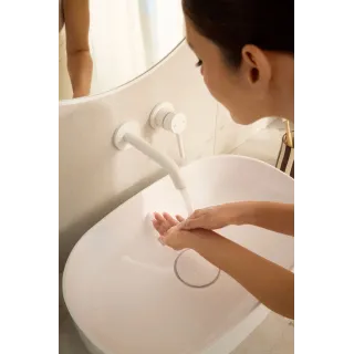 KFA Armatura MOZA WHITE bateria umywalkowa podtynkowa 5039-810-44