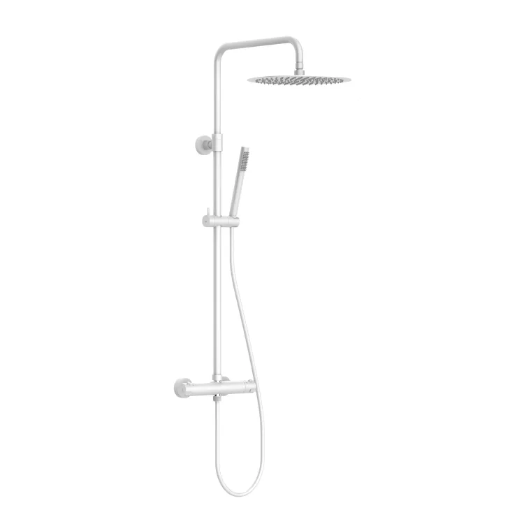 KFA Armatura MOZA PREMIUM WHITE deszczownia z baterią termostatyczną 5736-920-44