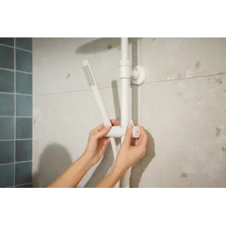 KFA Armatura MOZA PREMIUM WHITE deszczownia z baterią termostatyczną 5736-920-44