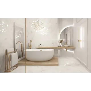 Egen Płytka podłogowa Logan Snow 60x60 cm (1,44) Carving