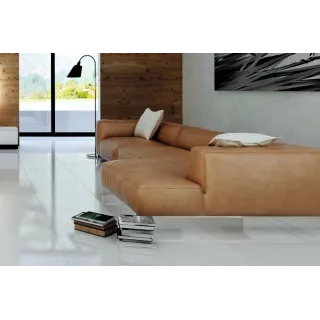 Ego Płytka ścienno-podłogowa Toronto Super White 60x60 cm Połysk (1,44)