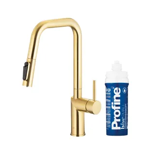 KFA Armatura DUERO PURE STYLE BRUSHED LIGHT GOLD bateria...