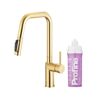 KFA Armatura DUERO PURE STYLE BRUSHED LIGHT GOLD bateria...