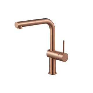 KFA Armatura DUERO EDGE BRUSHED ROSE GOLD bateria...