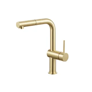 KFA Armatura DUERO EDGE BRUSHED LIGHT GOLD bateria...