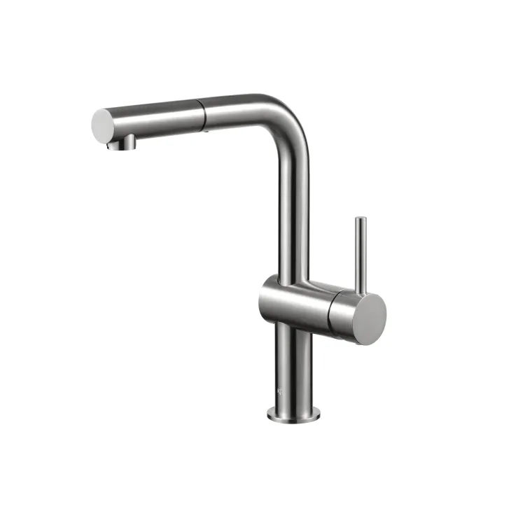 KFA Armatura DUERO EDGE INOX bateria kuchenna z wyciąganą wylewką 6623-510-22