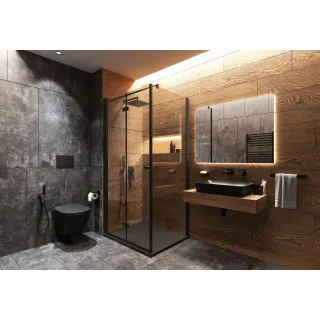 Deante Ścianka prysznicowa / walk-in systemu Kerria Plus 80 cm KTS_N38P