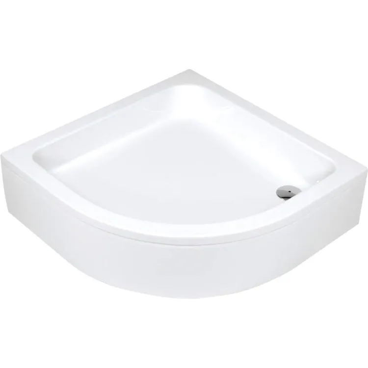 Deante Brodzik akrylowy półokrągły 80 cm KTU_032B