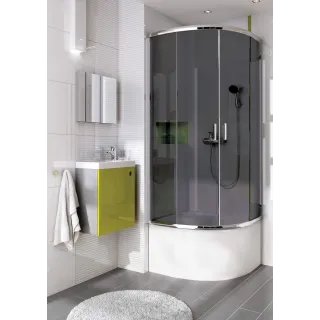 Deante Kabina prysznicowa półokrągła 90x90 cm KYP_451K