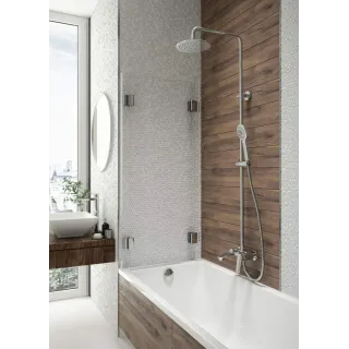 Deante Deszczownica z baterią wannową NAC_01JM