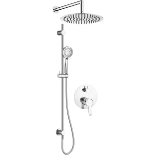 Deante Zestaw prysznicowy podtynkowy z drążkiem - z...