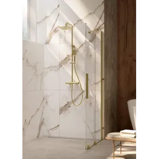 Deante Deszczownica z baterią prysznicową termostatyczną NAC_R4HT