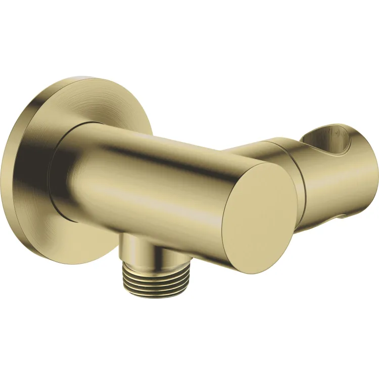 Deante Przyłącze kątowe okrągłe z uchwytem na słuchawkę NAC_R57K