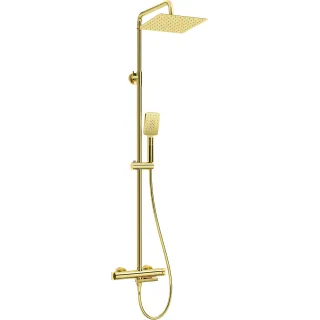 Deante Deszczownica z baterią wannową termostatyczną NAC_Z1HT