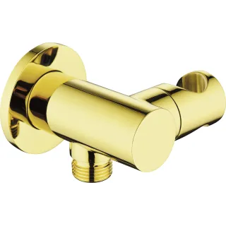 Deante Przyłącze kątowe okrągłe z uchwytem na słuchawkę...