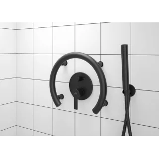 Deante Uchwyt ścienny w kształcie podkowy - 2w1 NIV_B41G