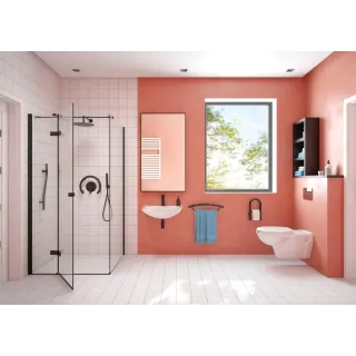 Deante Uchwyt ścienny w kształcie podkowy - 2w1 NIV_B41G