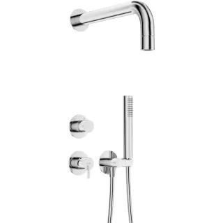 Deante Zestaw prysznicowy podtynkowy z główką prysznicową...