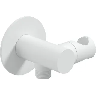 Deante Przyłącze kątowe okrągłe z uchwytem na słuchawkę...