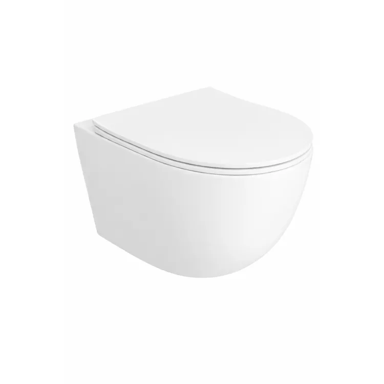 RaCer Miska WC z deską TORO Miska wirowa RACSET05TOAWHA