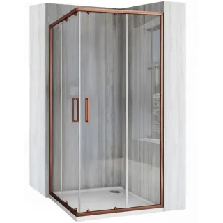 Rea KABINA CITY BRUSH COPPER 90x90 REA-K6984