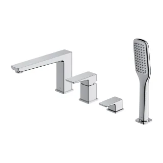 Omnires PARMA bateria wannowa 4-otworowa, chrom połysk...