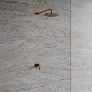 Omnires Y system prysznicowy podtynkowy, miedź szczotkowana SYSY36CPB